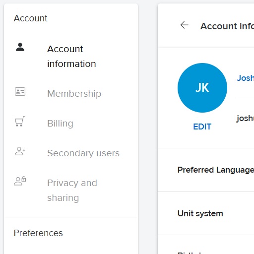 Screenshot of iFit - User Payment Flow and Account Portal project